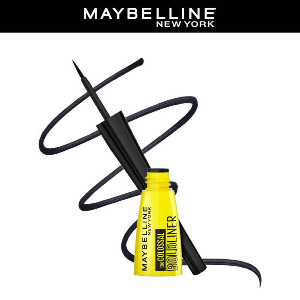 Maybelline New York Colossal Bold Pencil Eyeliner - Black Matte Finish by Dista