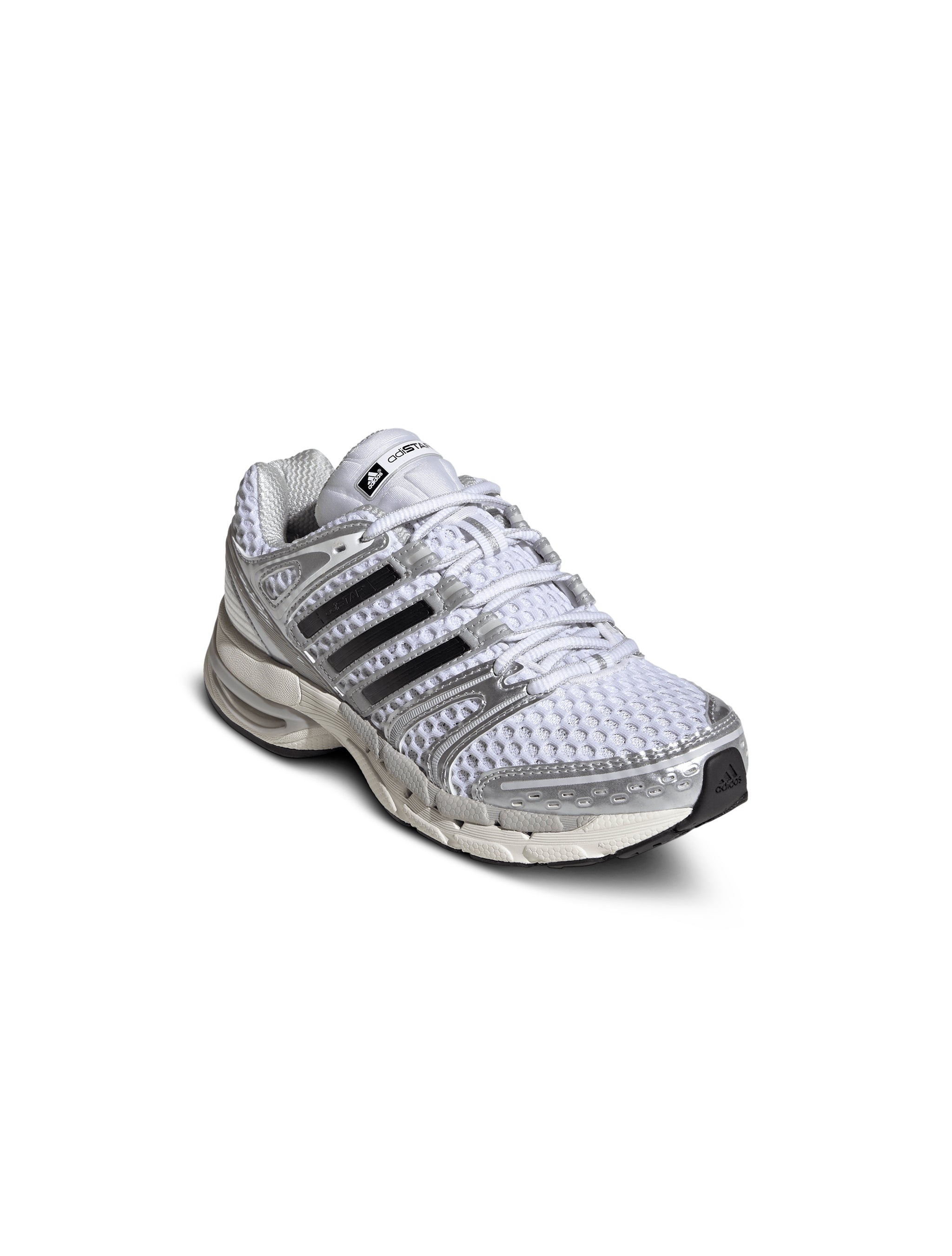 Adidas Big Kids Adistar Control 5 - White/Silver by Denim Exchange