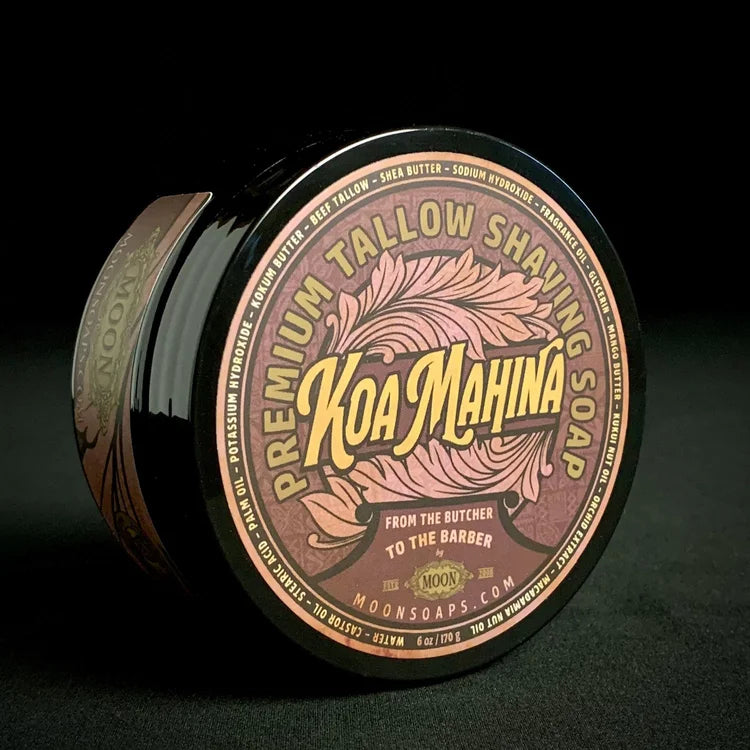 Moon Soaps Koa Mahina Shaving Collection - DestGlow