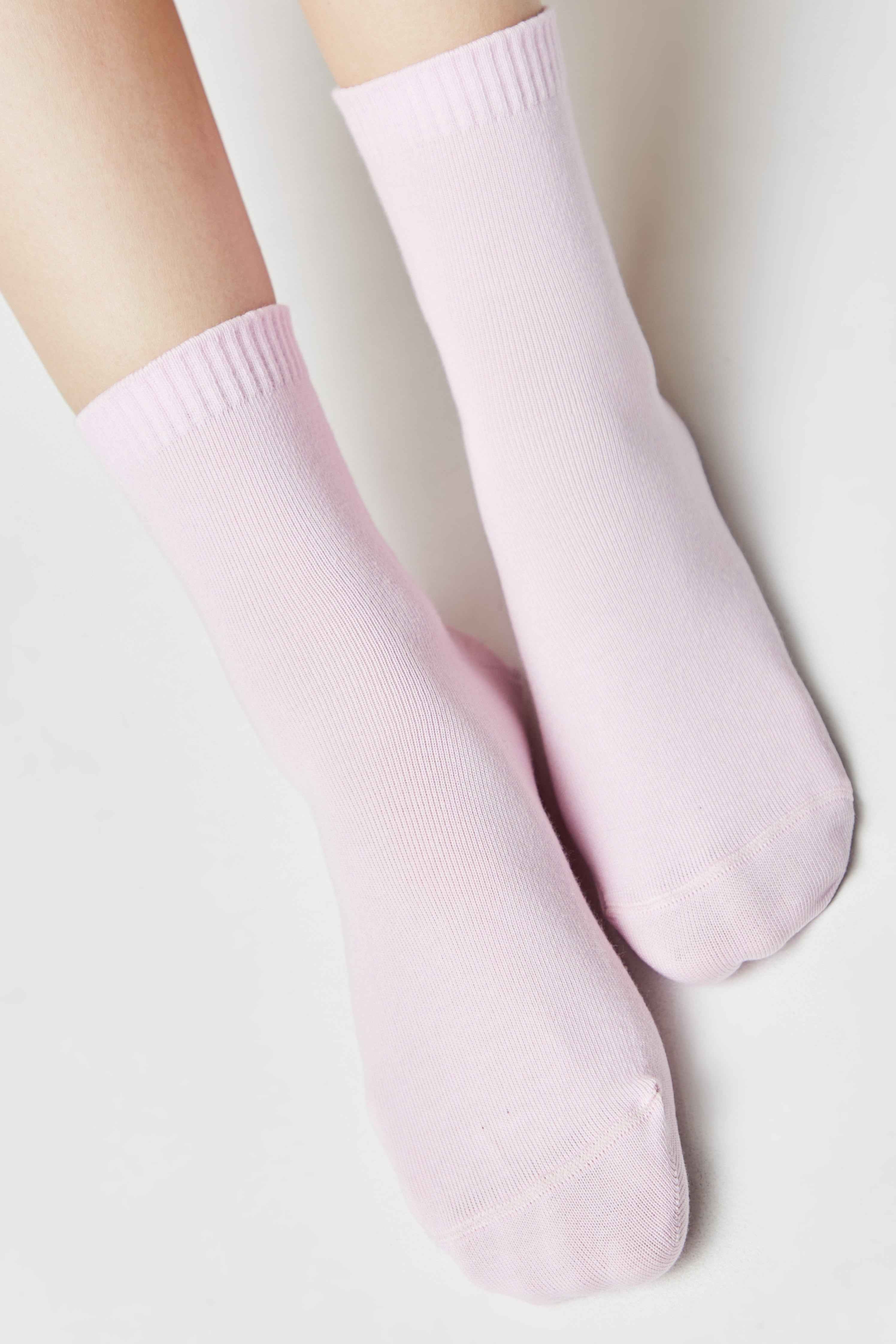 Cotton Socks Conte Classic 245 - Picot "Batgirl"