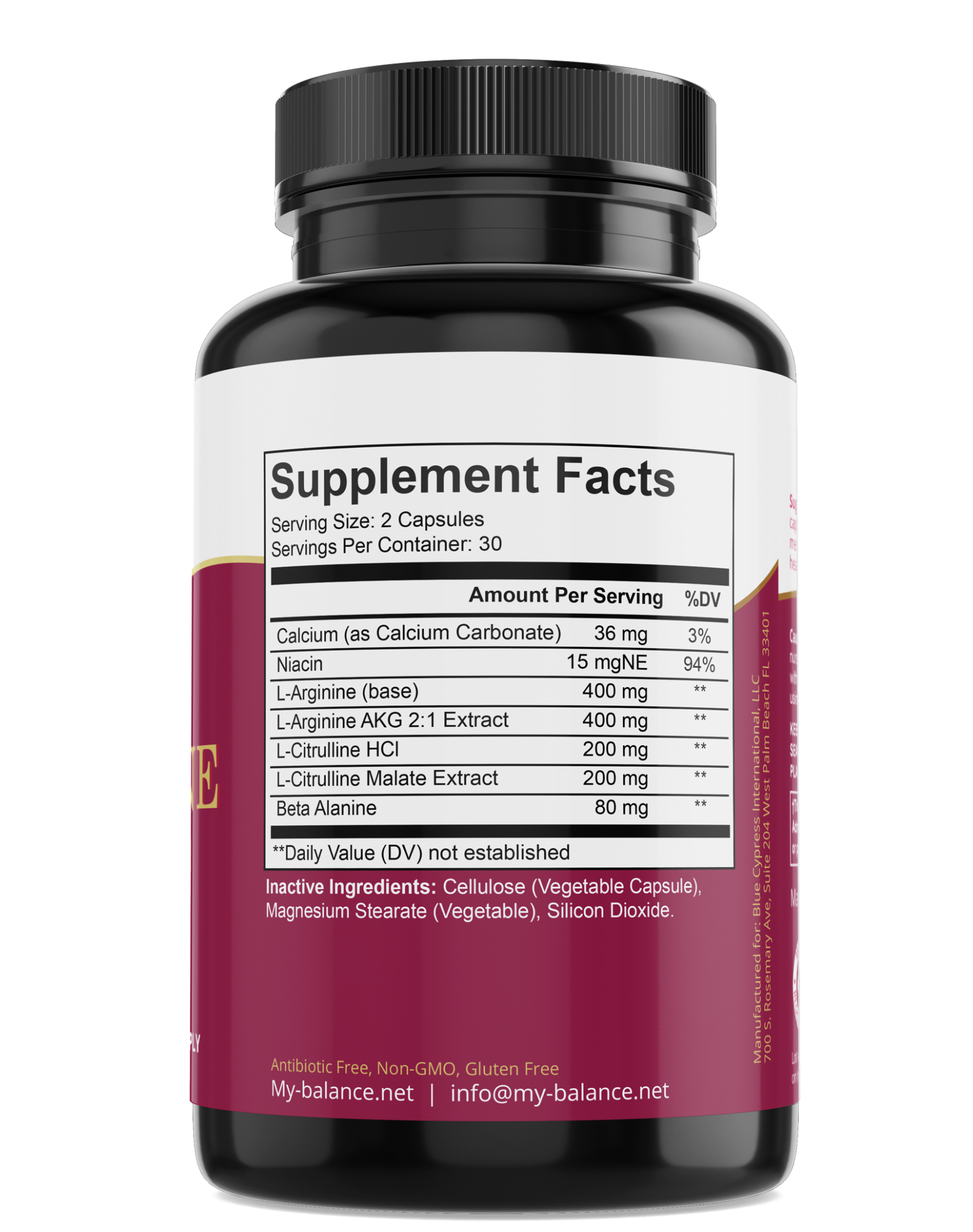 L-Arginine - Clean, Simple Formula