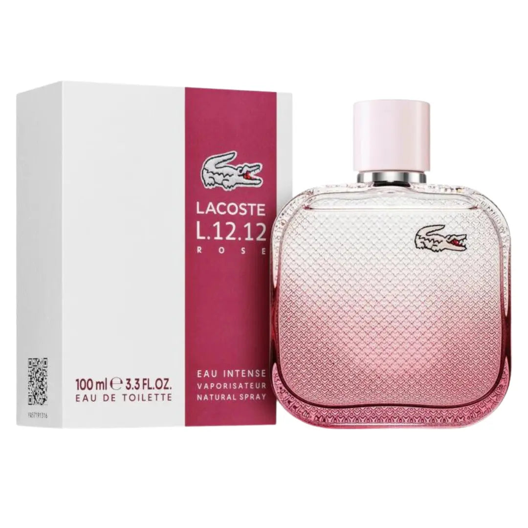 Lacoste L.12.12 Rosé Intense Eau de Toilette Women (3.3 oz) by Farmacias Savia