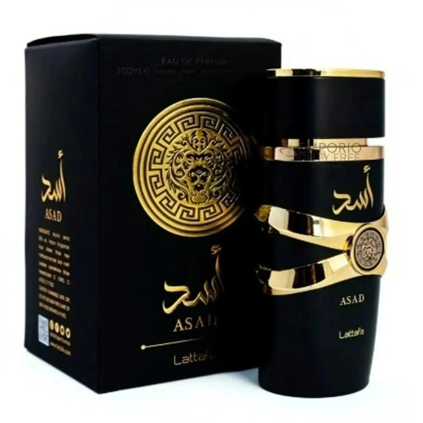 LATTAFA ASAD MEN’S PERFUME/COLOGNE FOR MEN EAU DE PARFUM 3.4 OZ/ GIFT SET 3.4 OZ EDP by perfumesandrea