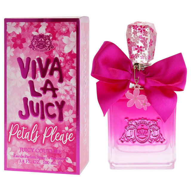 Viva La Juicy Petals Please Juicy Couture 3.4 Eau de Parfum Spray For Women DestGlow