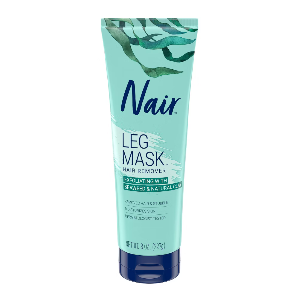 Nair Leg Mask 3-in-1 Exfoliate & Smooth (8 oz) DestGlow