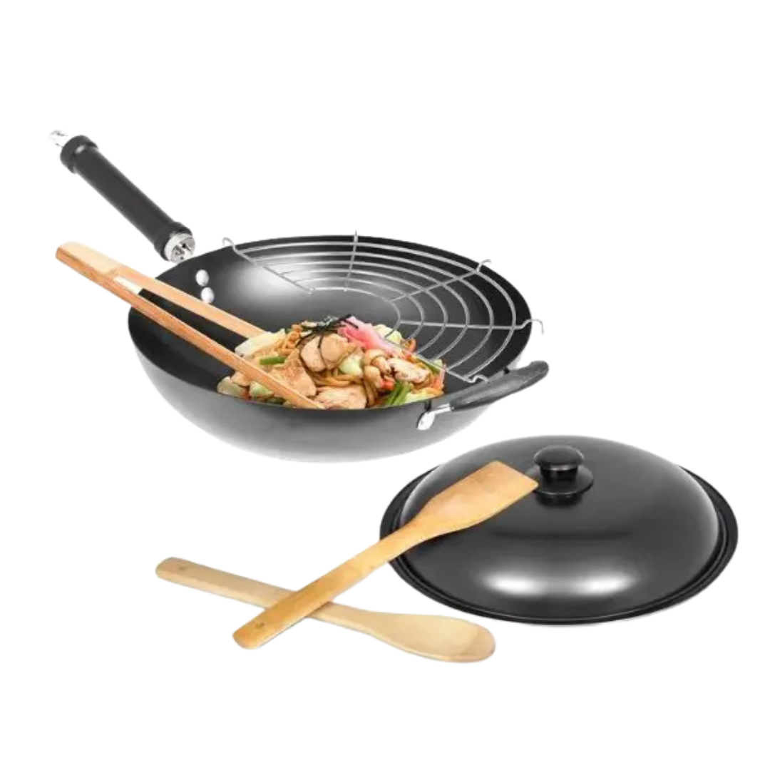 Lexihome 6-Piece Wok Set DestGlow
