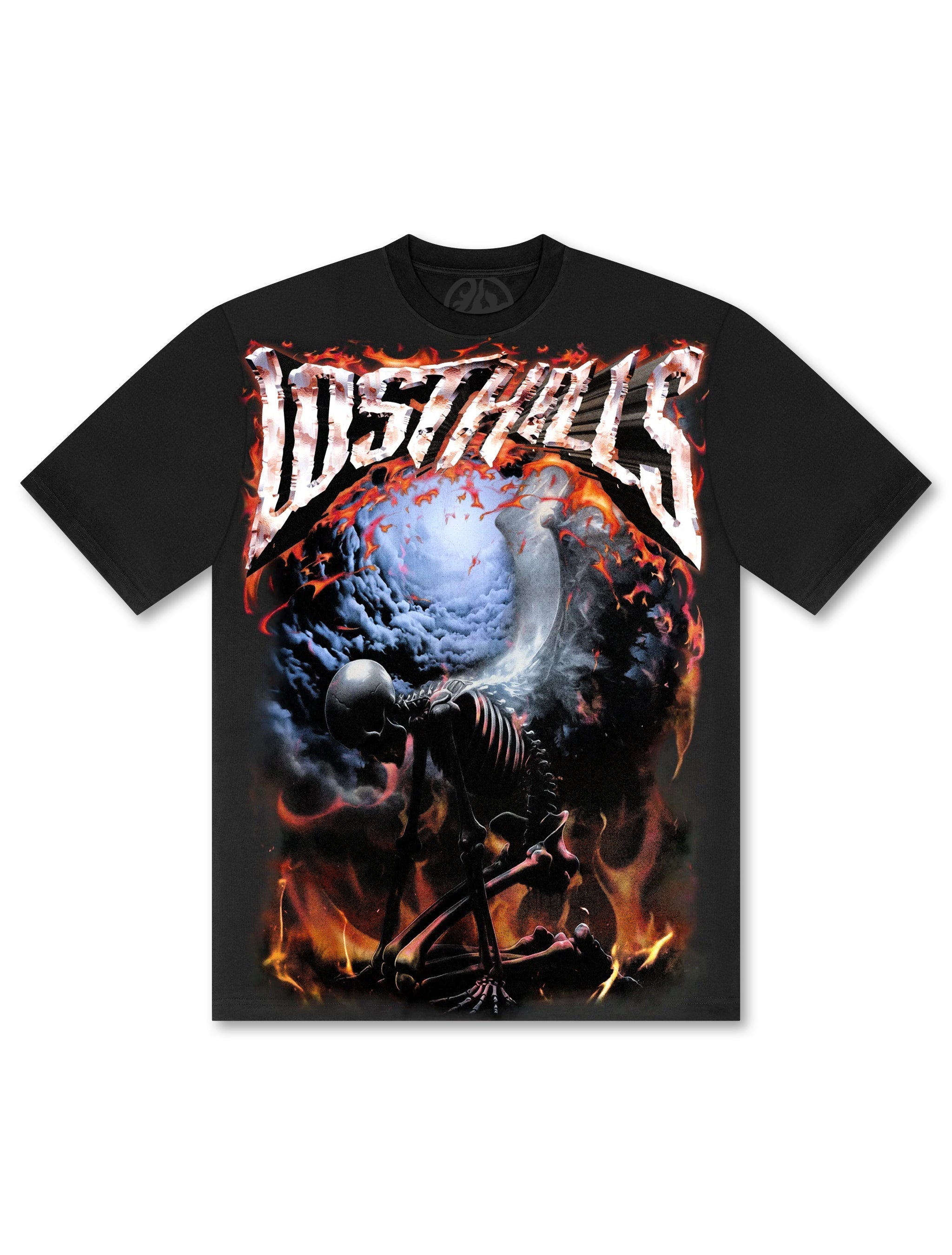 Losthills Fallen Realm Tee - Black by Denim Exchange