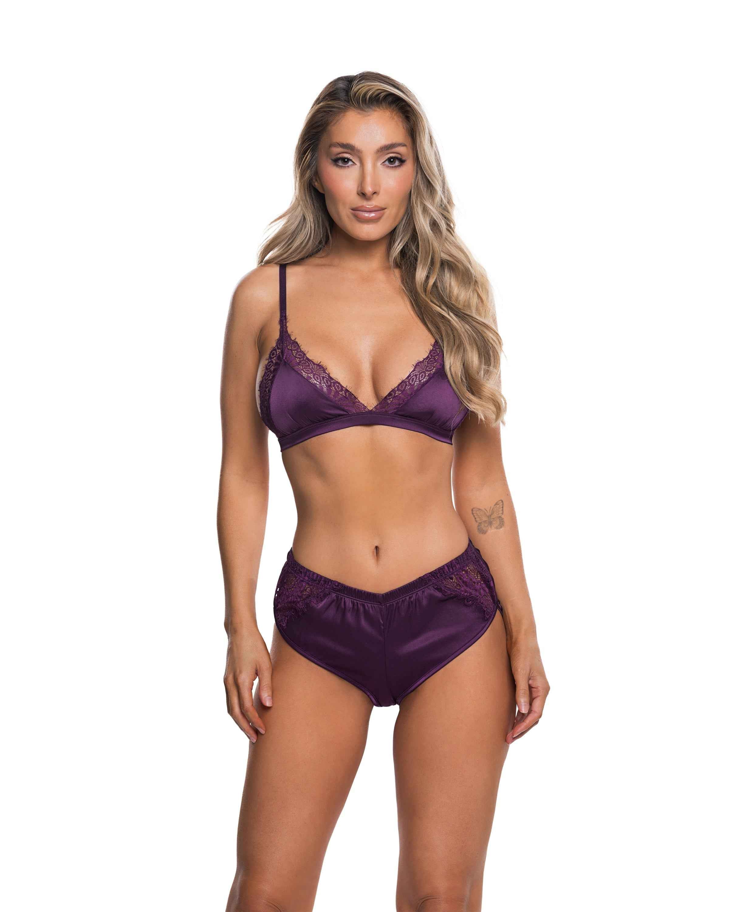 Satin Essentials 2-Piece Lounge Set