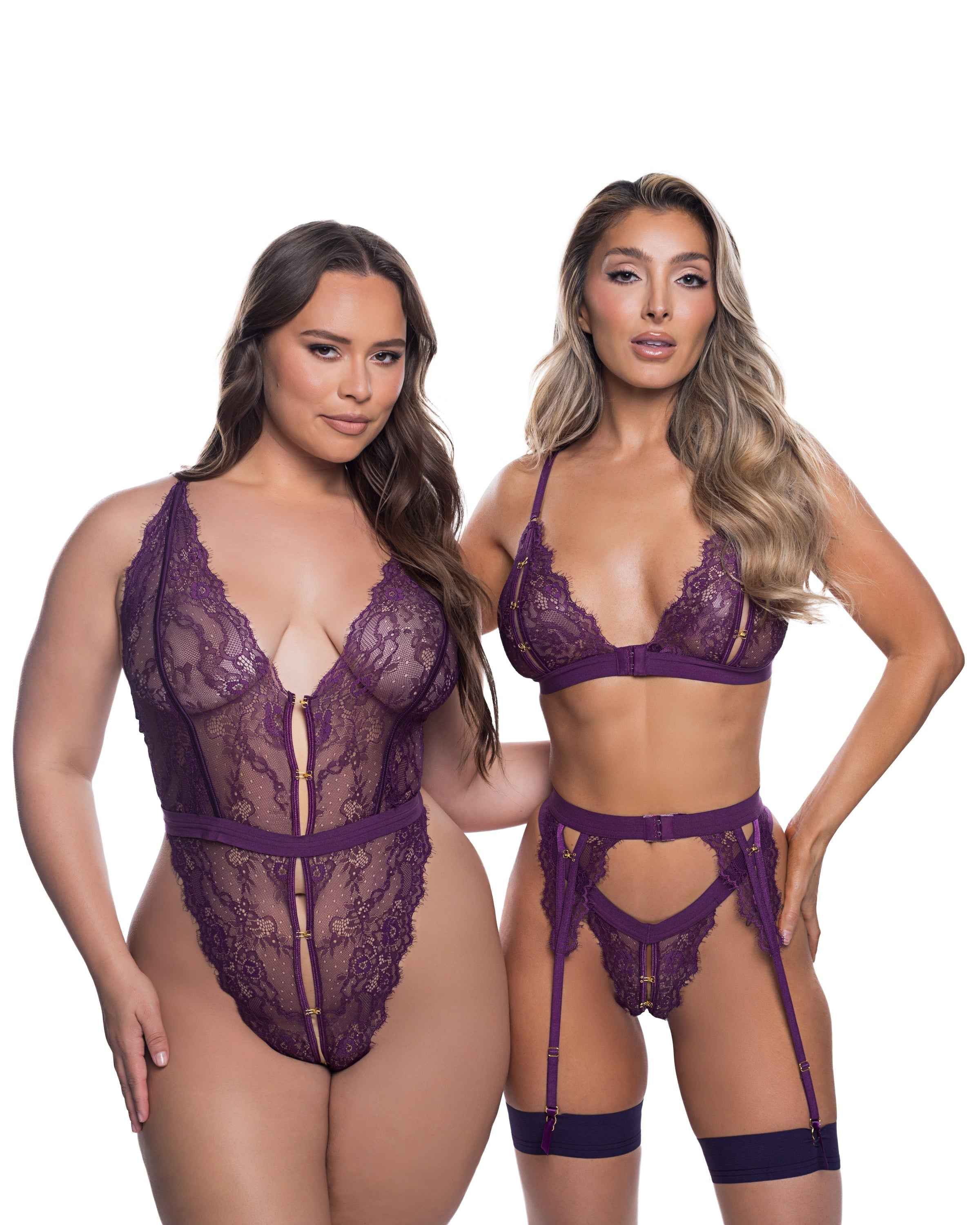 Lace Fetish 2-Piece Set