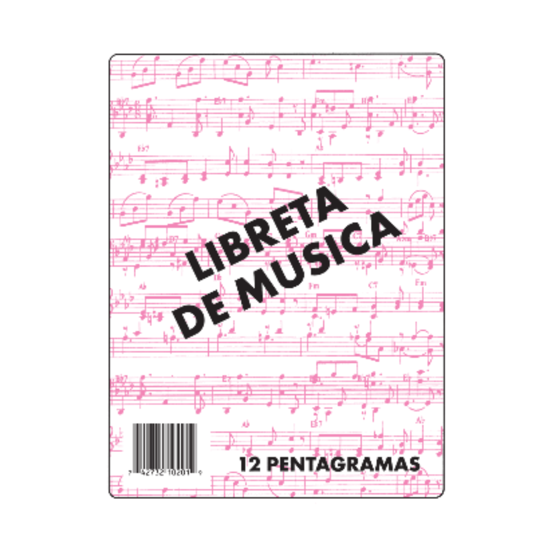Libreta de Música Grande DestGlow