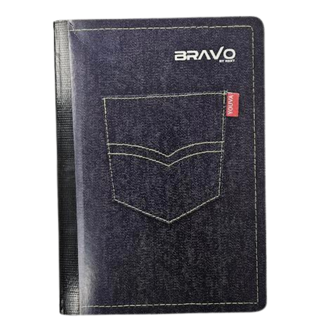 Libreta Grande Notebook Bravo by Next de 200 Páginas DestGlow