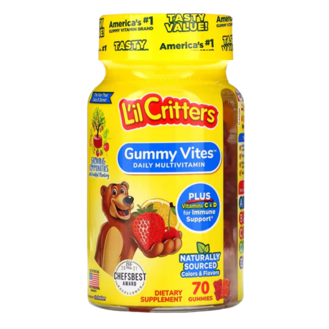 Lil Critters Immune C & Gummy Vites Variety (60 ct | 70 ct) by Farmacias Savia