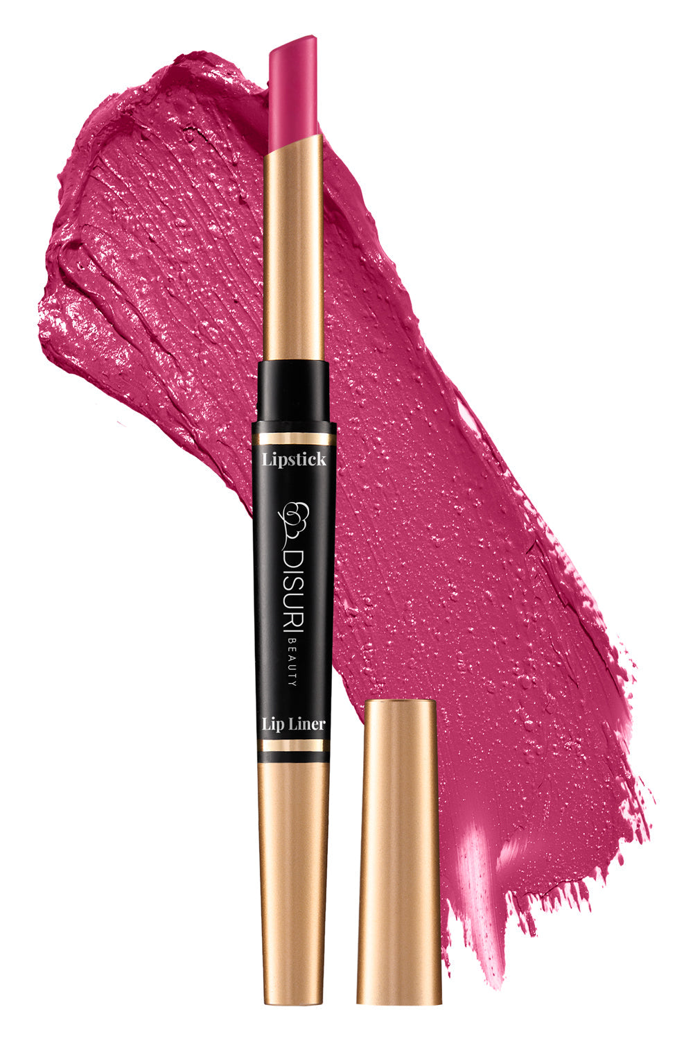 DISURI Beauty 2-in-1 Liquid Lipstick & Lip Liner Kit - Pink Minaj (