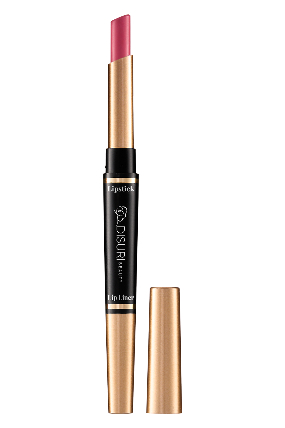 DISURI Beauty 2-in-1 Liquid Lipstick & Lip Liner Kit - Pink Sugar (