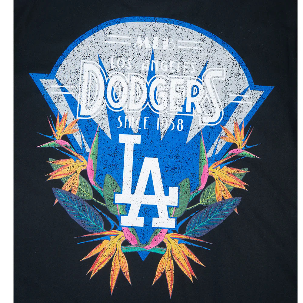 Pro Standard Los Angeles Dodgers Paradise Tee - Black by Denim Exchange