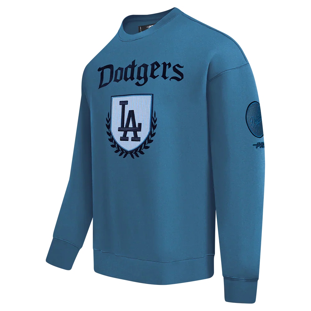 Pro Standard LA Dodgers Country Club Crewneck - Steel Blue by Denim Exchange