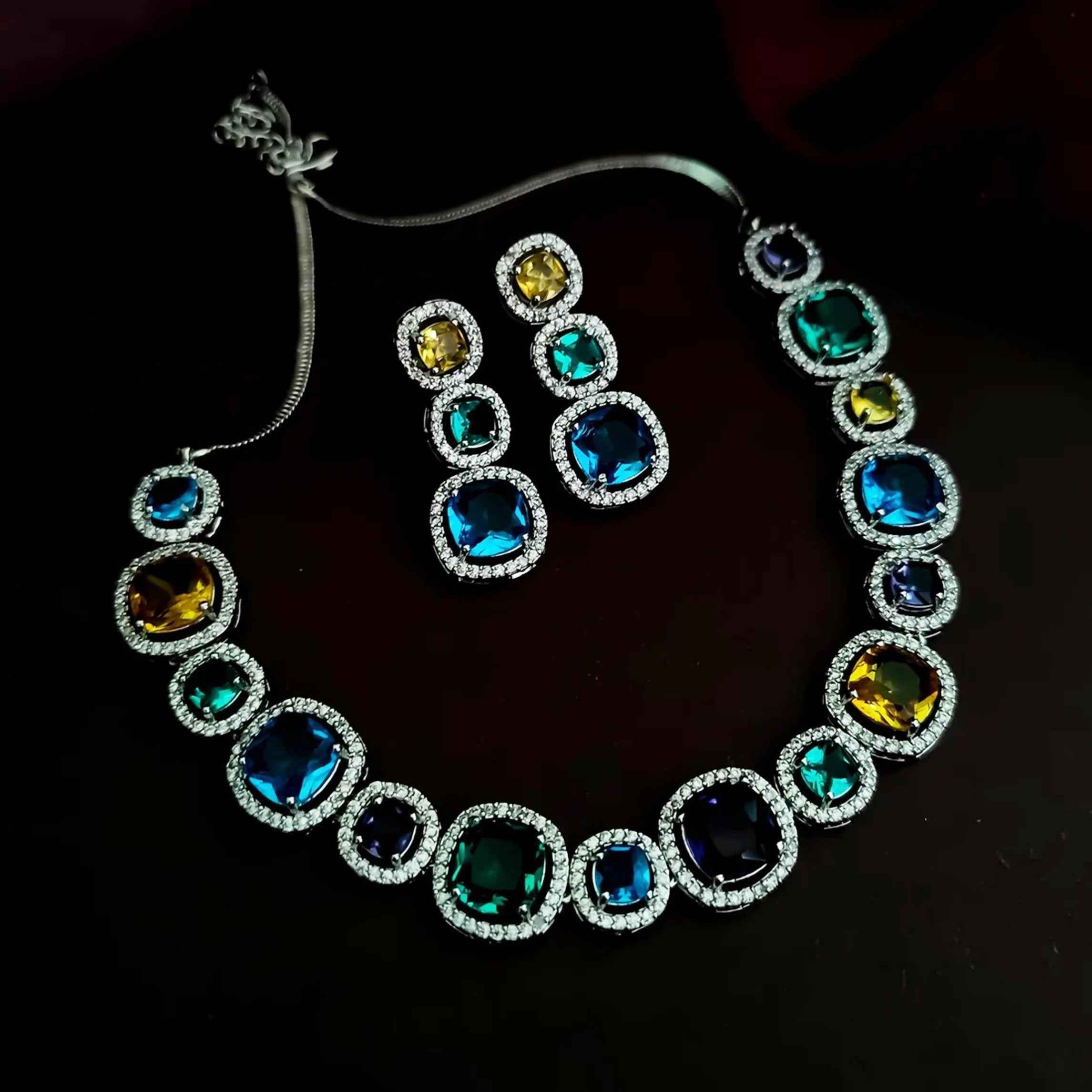 Joban Fashion Ad Necklace Set - Multi