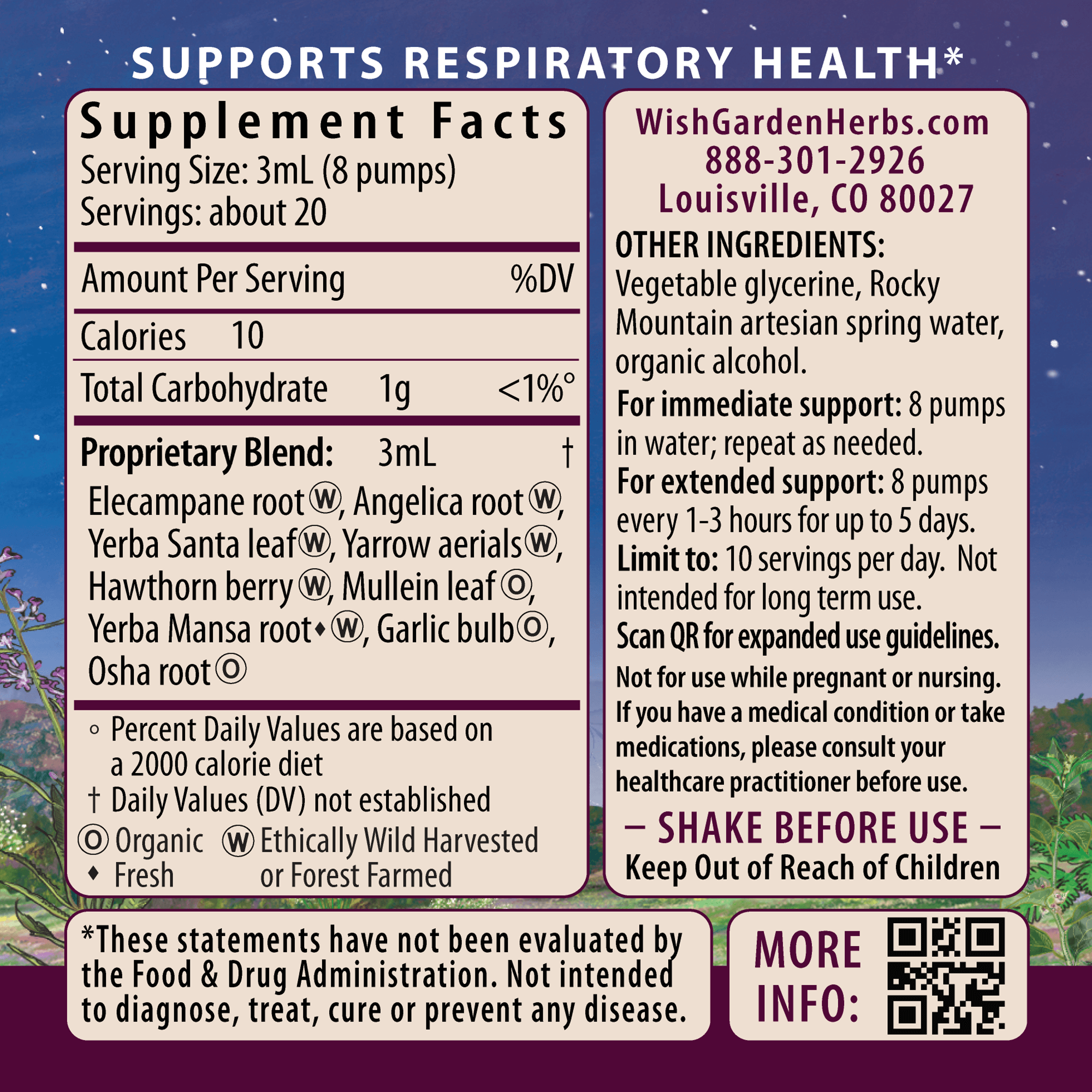 Deep Lung, Bronchial Support DestGlow