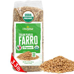 L’Oro Del Sud, Organic Italian Pearled Farro, 3.2 lb (1.5 kg)