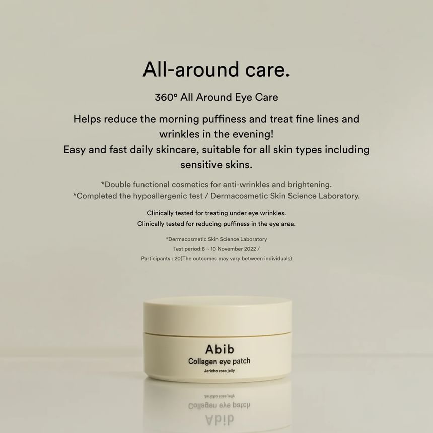 Abib Collagen Eye Patch by AsiaBeautyMall