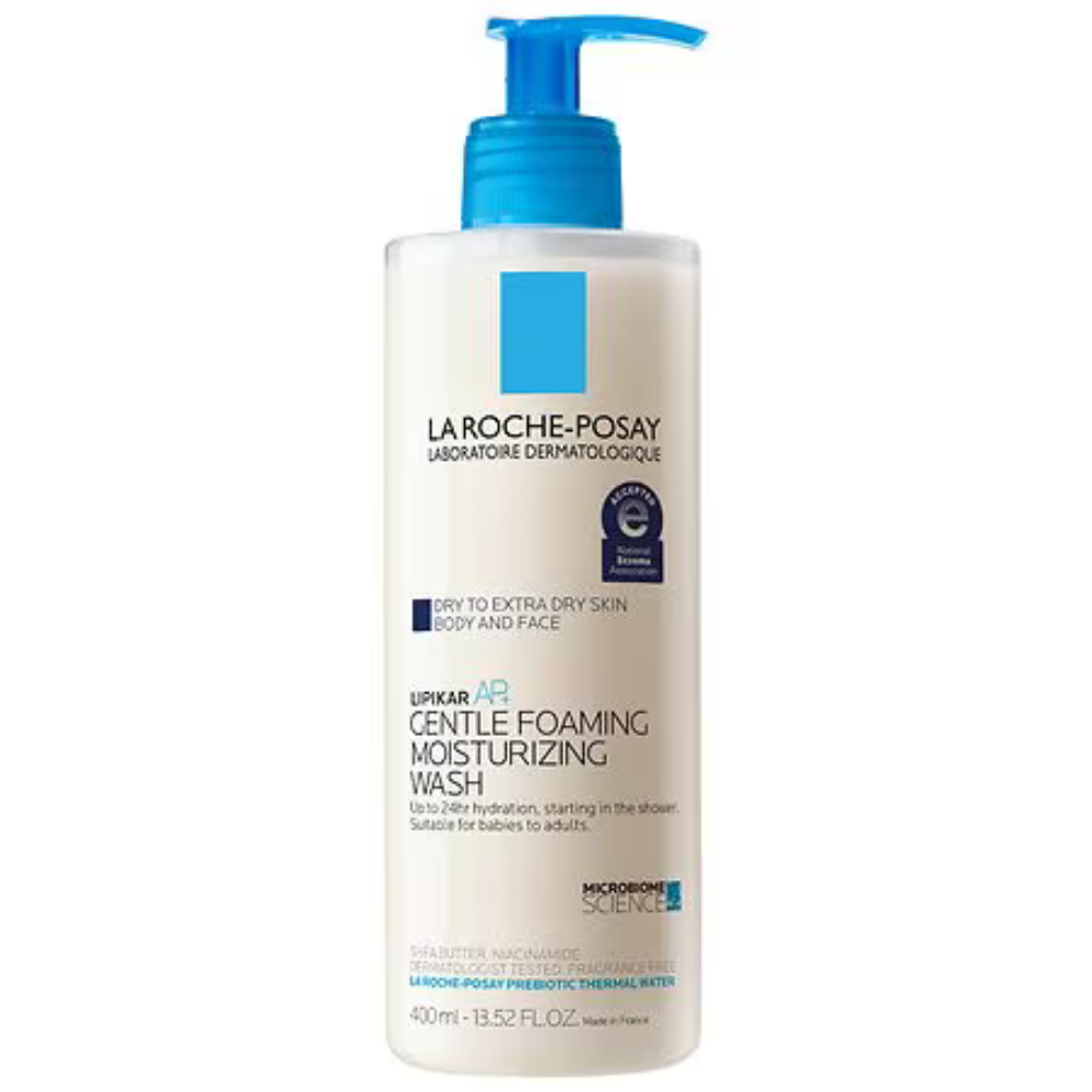 La Roche-Posay Lipikar AP+ Gentle Foaming Moisturizing Wash (13.52 oz) DestGlow