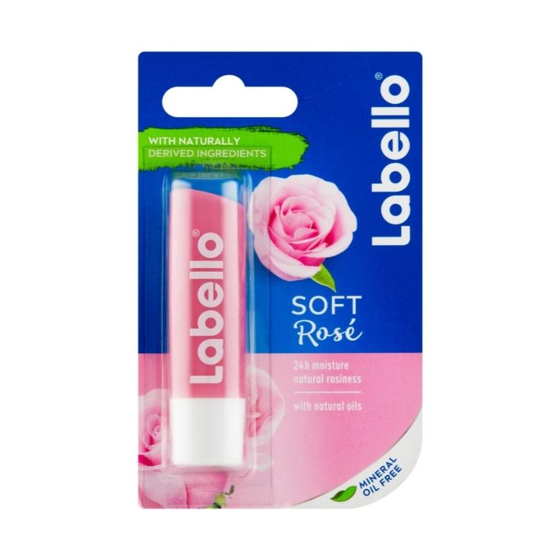 Labello Soft Rose 24h Moisture Lip Balm 4.8g by Pasteur Pharmacy