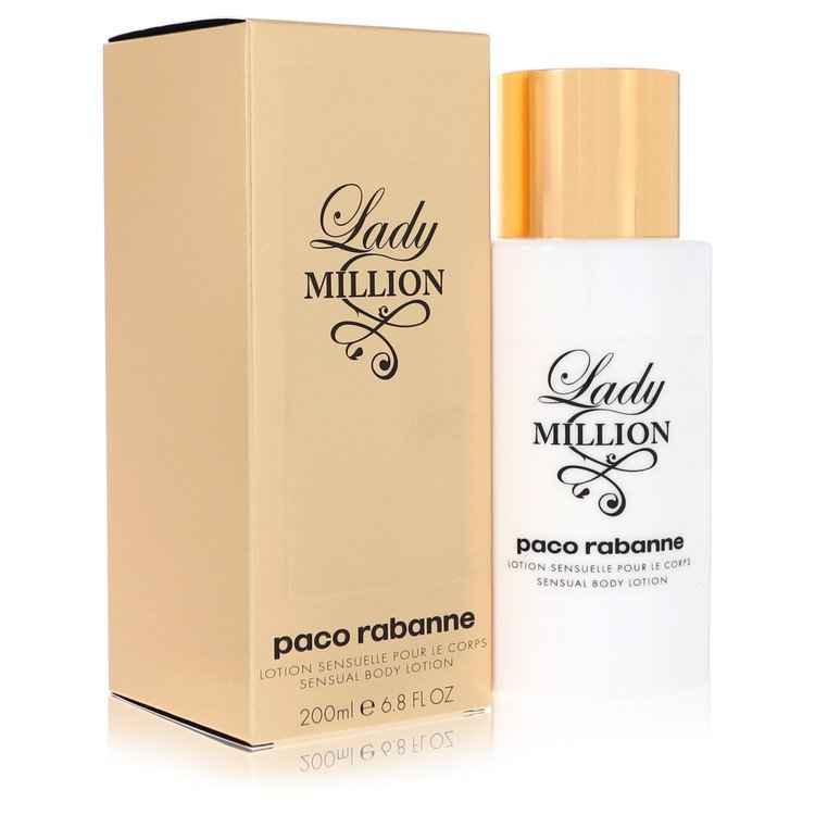 Lady Million by Paco Rabanne Body Lotion 6.8 oz for Women