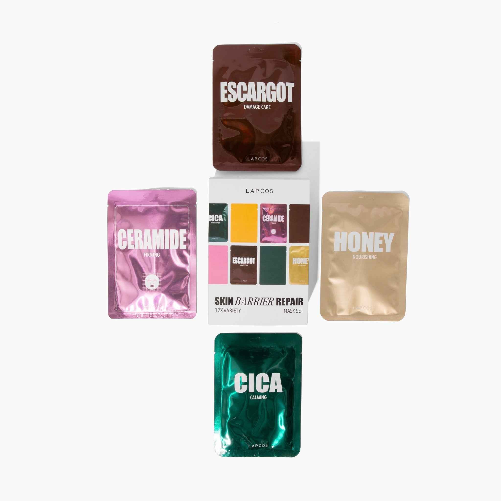 Skin Barrier Repair Variety Sheet Mask 12-Pack