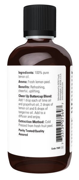 Lemon Essential Oil by Country Life Natural Foods