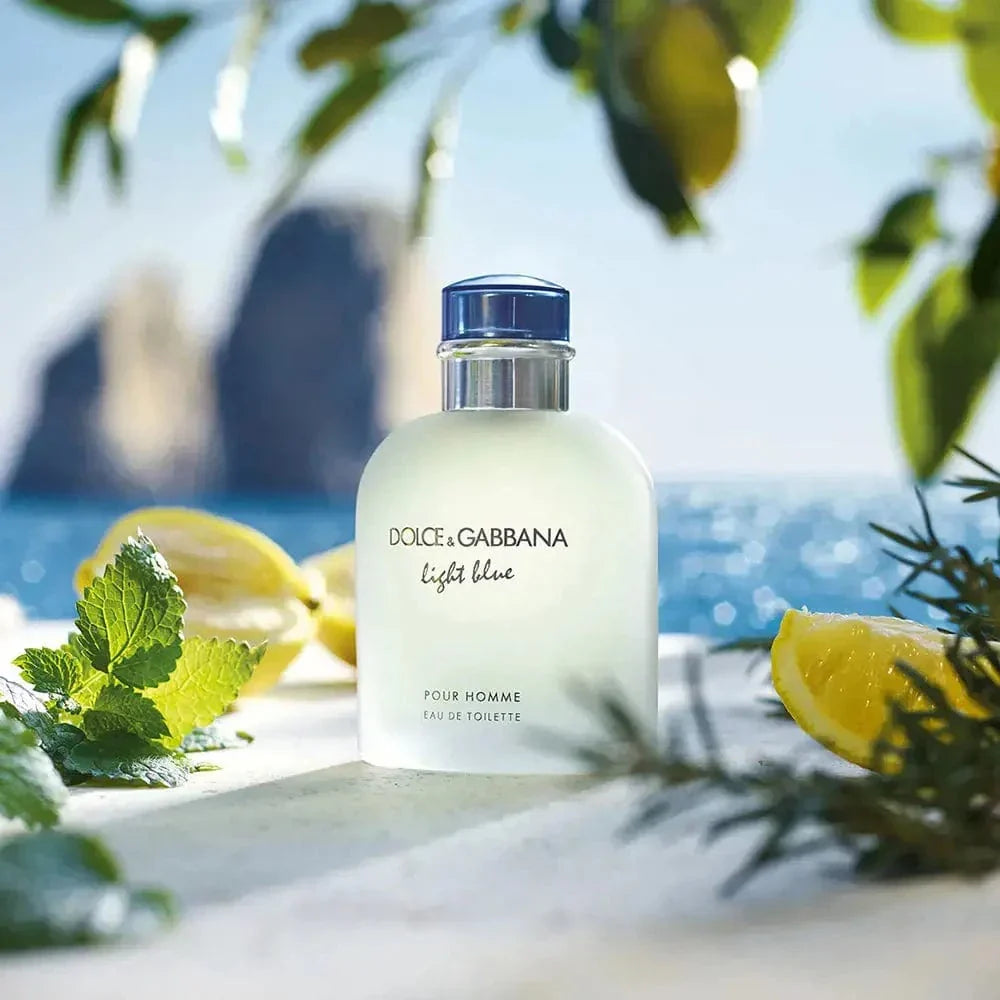 Light Blue By Dolce & Gabbana For Men 6.7 oz EDT Spray by perfumesandrea