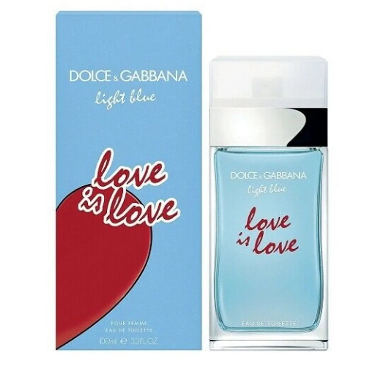 Light Blue Love is Love By Dolce & Gabbana For Women 3.3 oz EDT Spray by perfumesandrea