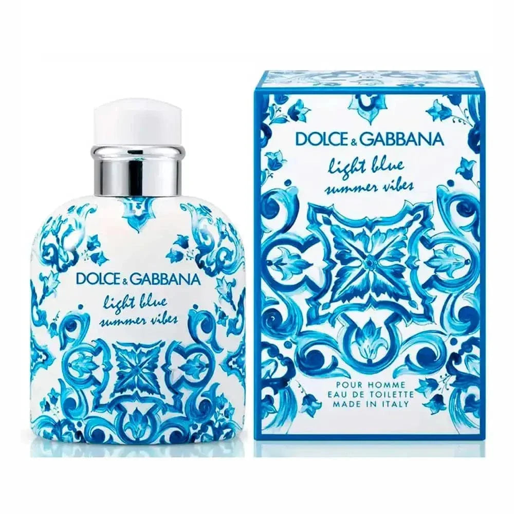 Light Blue Summer Vibes By Dolce & Gabbana For Men 2.5 oz EDT Spray by perfumesandrea
