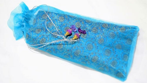 OMSutra Floral Silk Eye Pillow