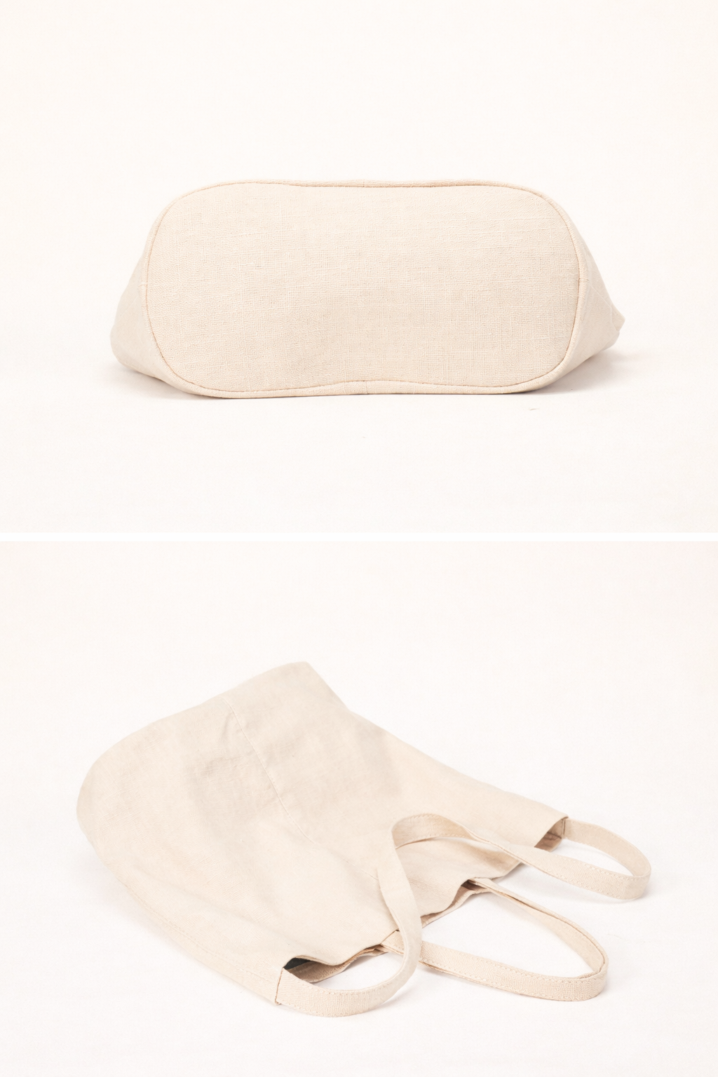 Lightweight Ramie Canvas Large Tote Bag DestGlow