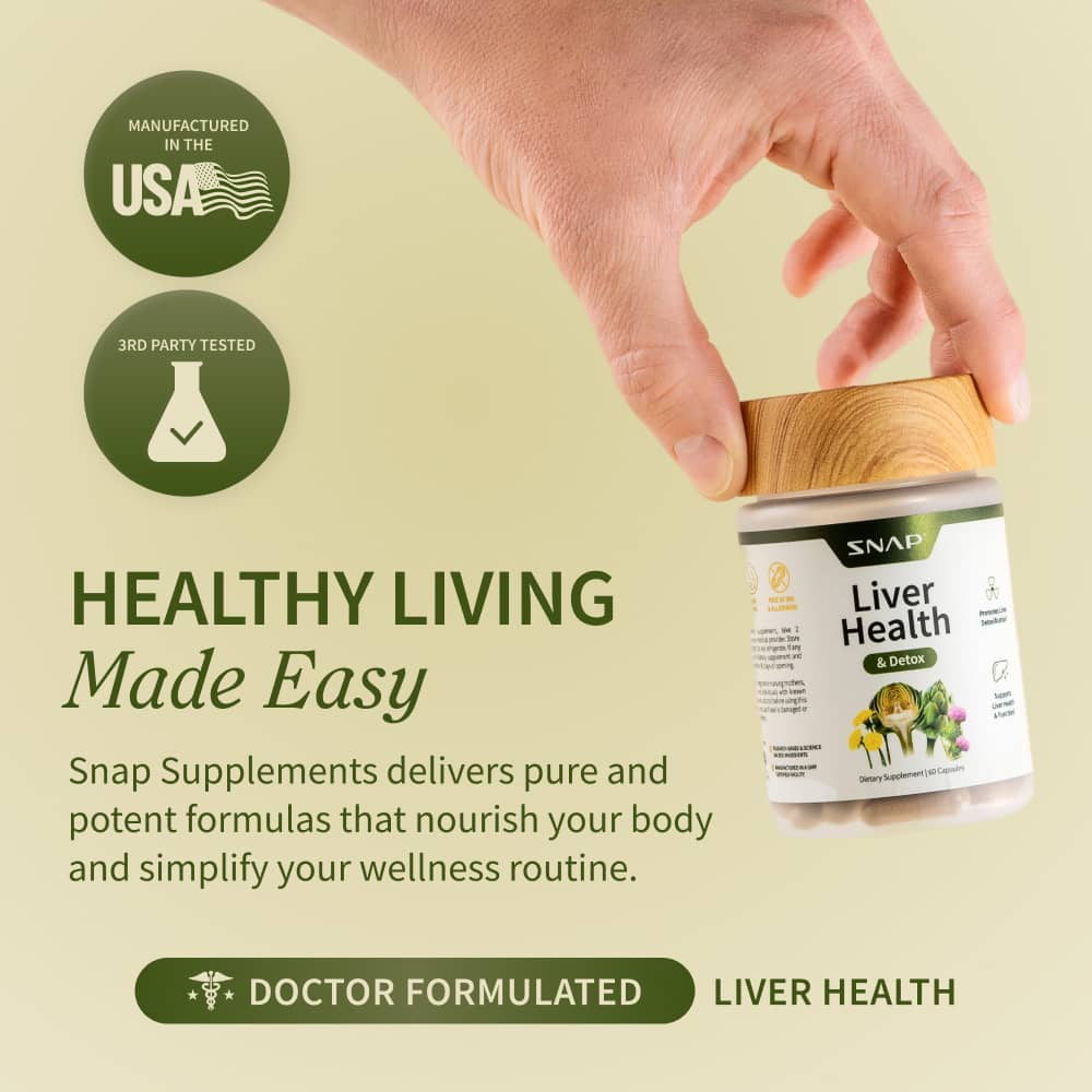 Liver Health & Detox by Snap Supplements