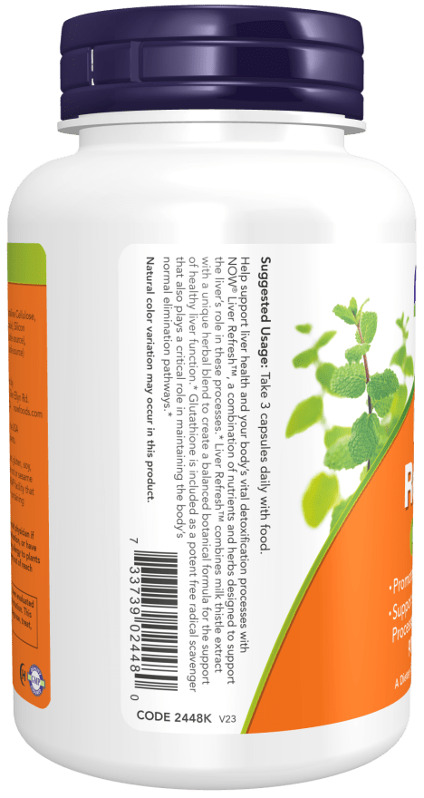 Liver Refresh™ Veg Capsules by Country Life Natural Foods