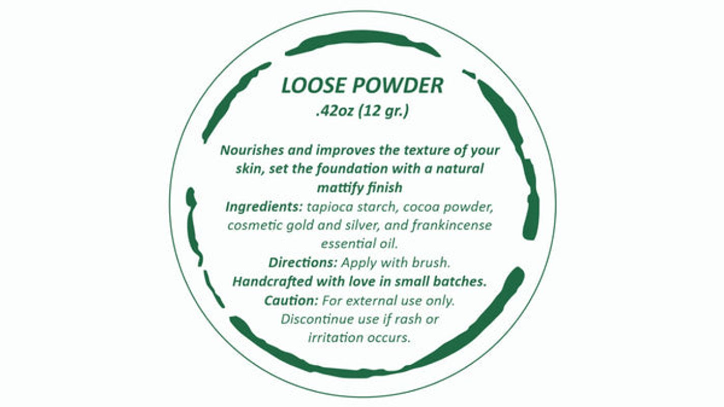 All-Natural Bronzer Loose Powder. Eco-Friendly by BeNat