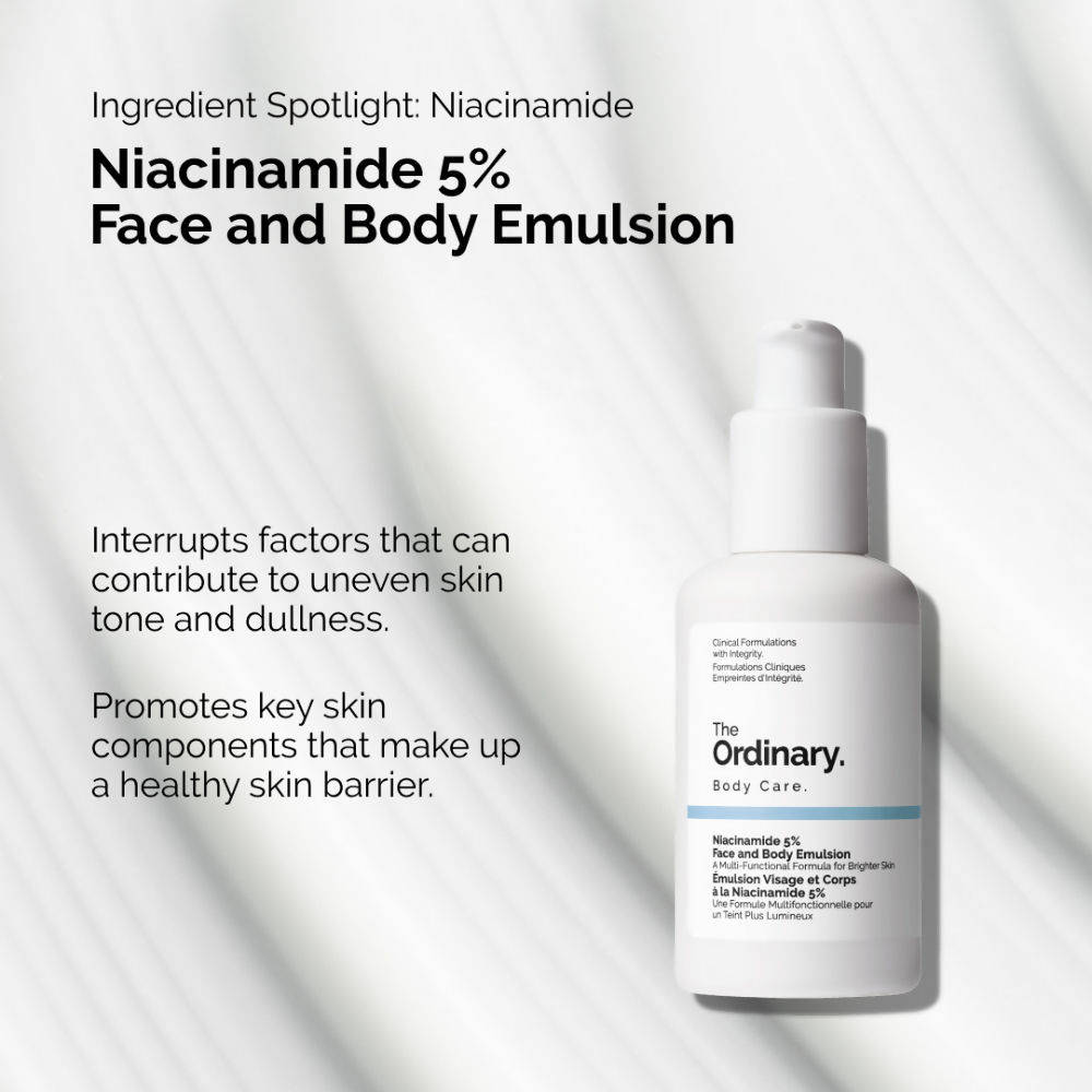 The Ordinary Niacinamide 5% Face & Body Emulsion by Dista