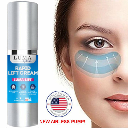 Rapid Eye Lift Cream for Wrinkles, Dark Circles and Crows Feet - .5oz
