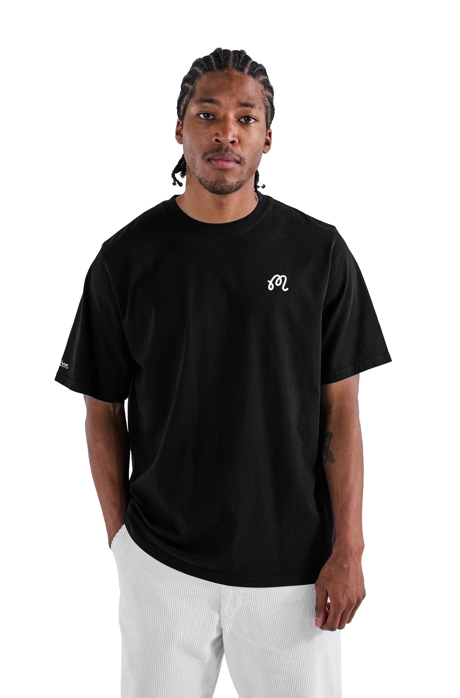 Malbon Bermuda Tee - Black by Denim Exchange