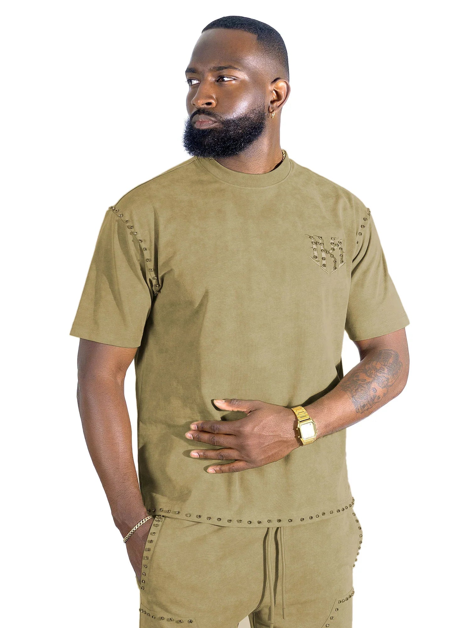 Makobi Prada Tee - Mocha by Denim Exchange