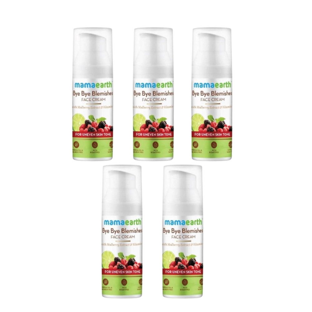 Mamaearth Bye Bye Blemishes Face Cream For Uneven Skin Tone