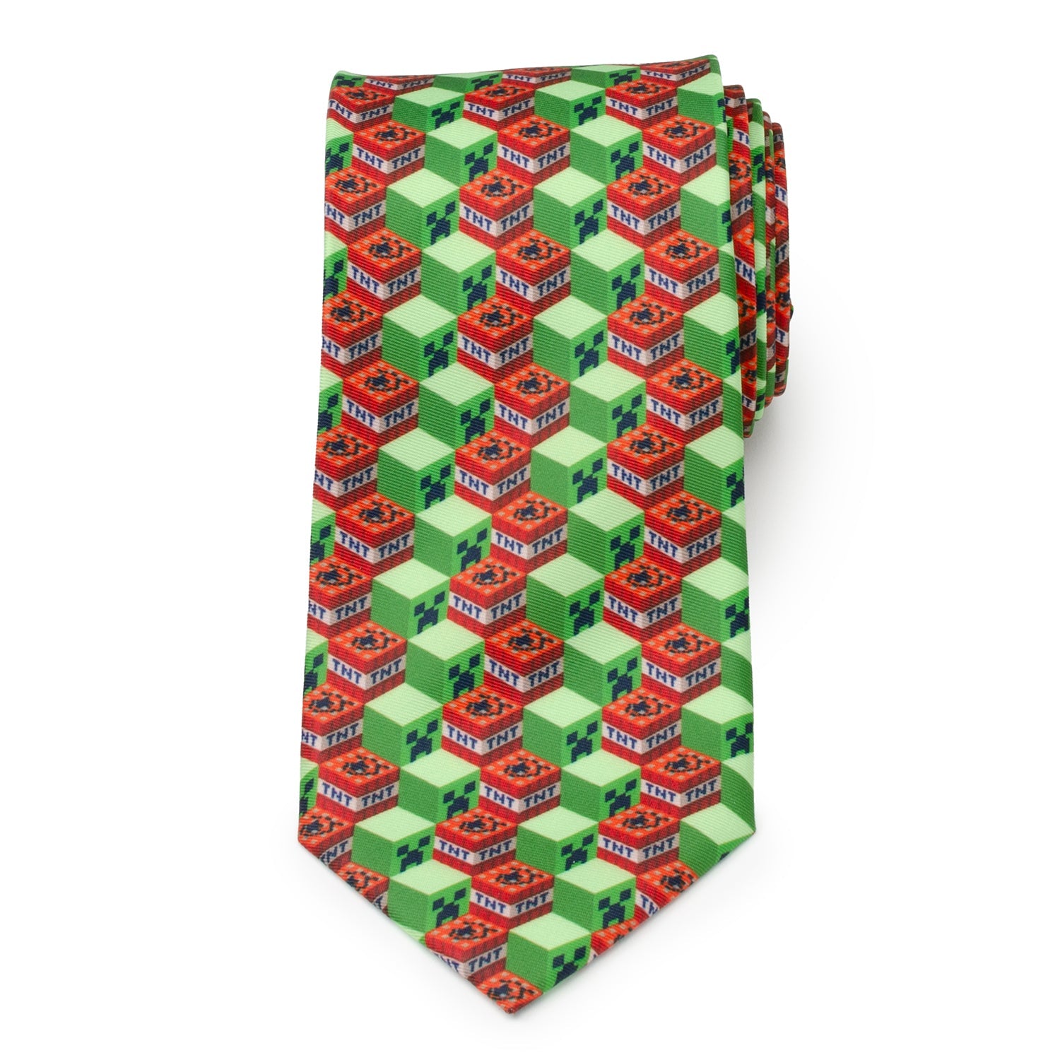 Minecraft Creeper TNT Isometric Green Men&