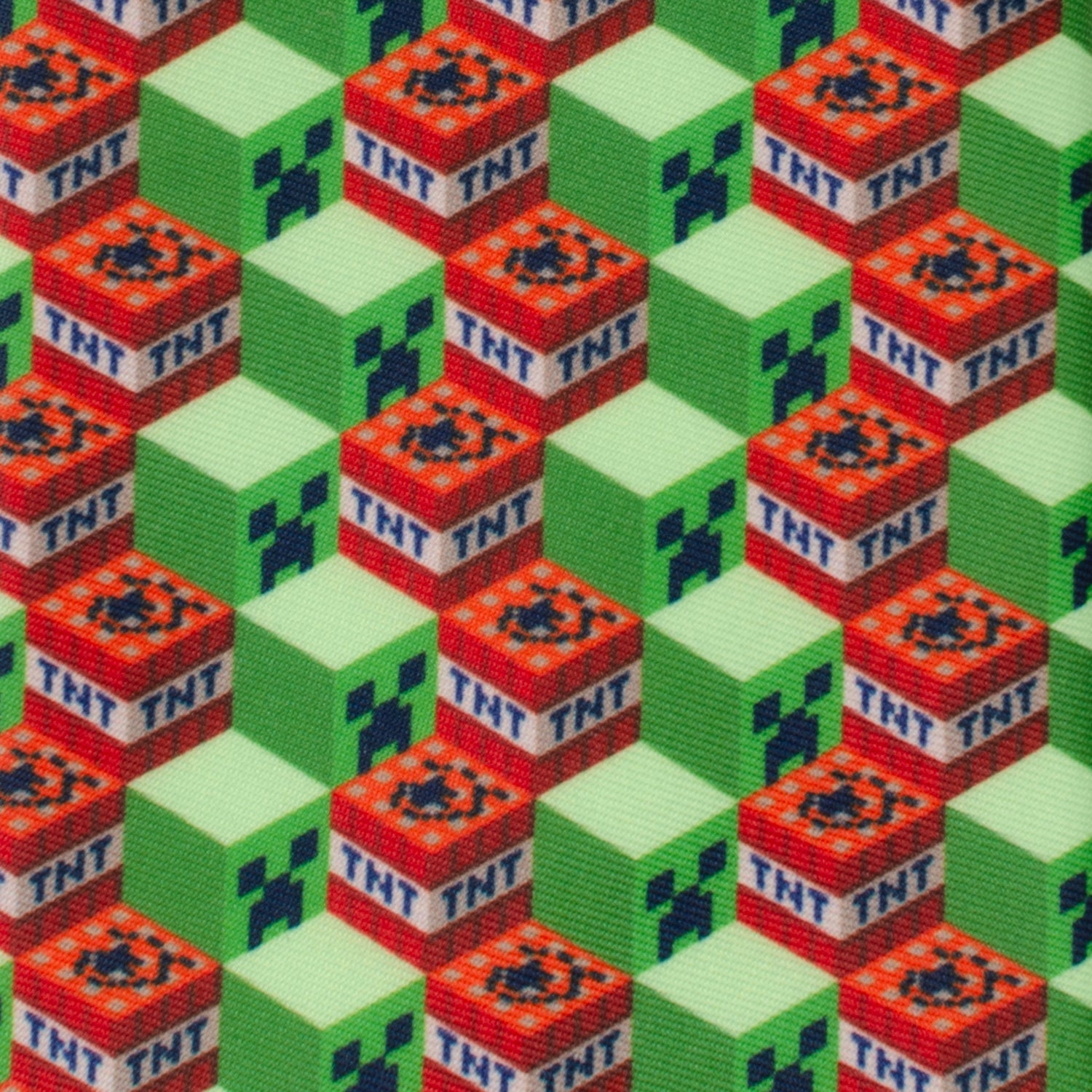 Minecraft Creeper TNT Isometric Green Men&