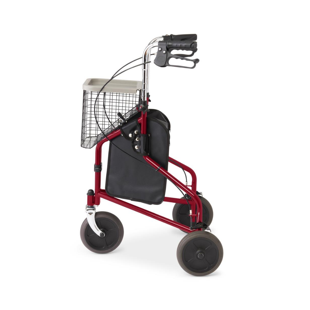 Medline 3?Wheel Rollator Walker DestGlow