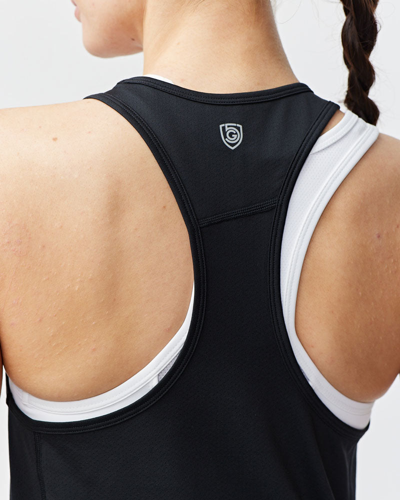 Mesh It To Me Tank by Goal Five