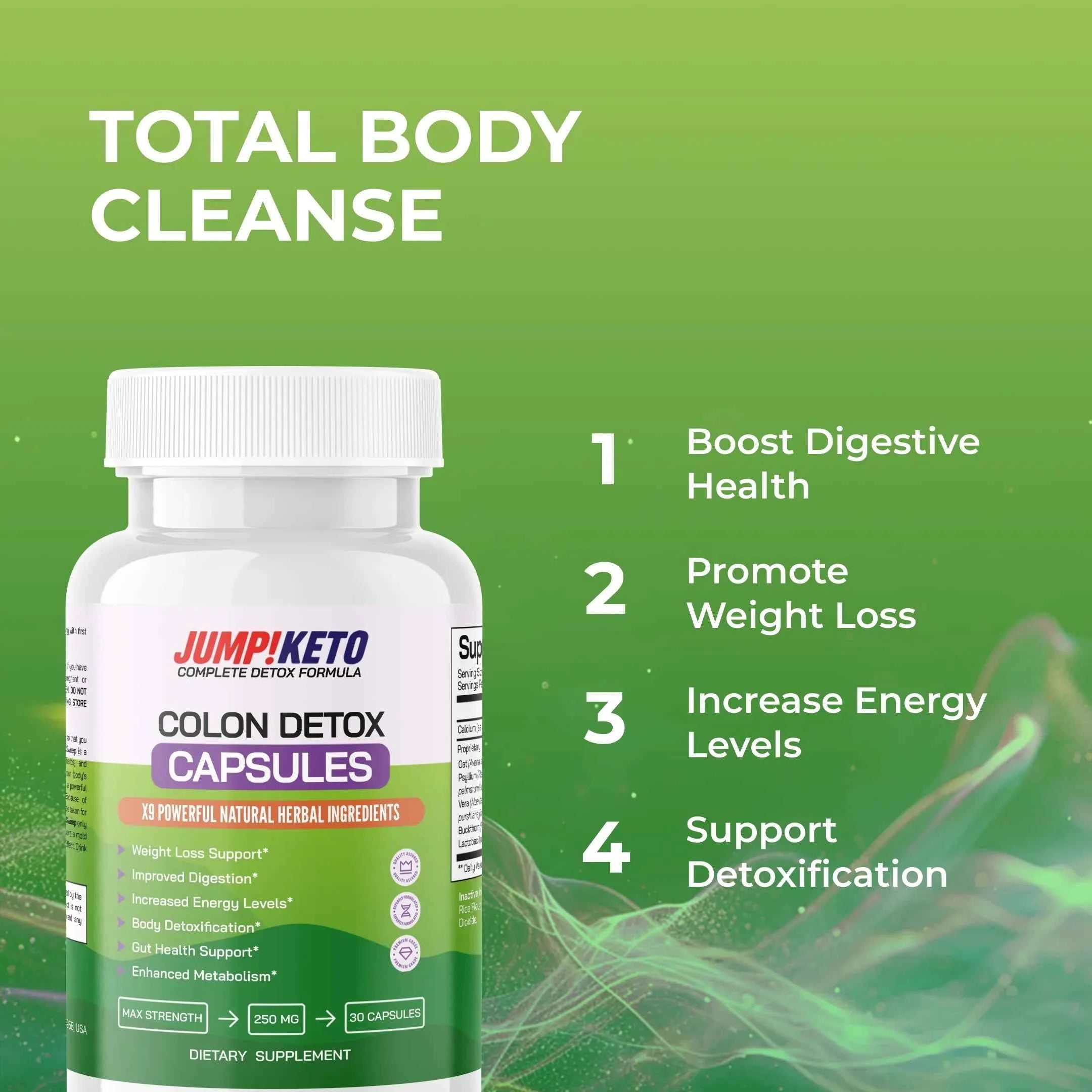 JUMP!KETO Colon Detox Capsules