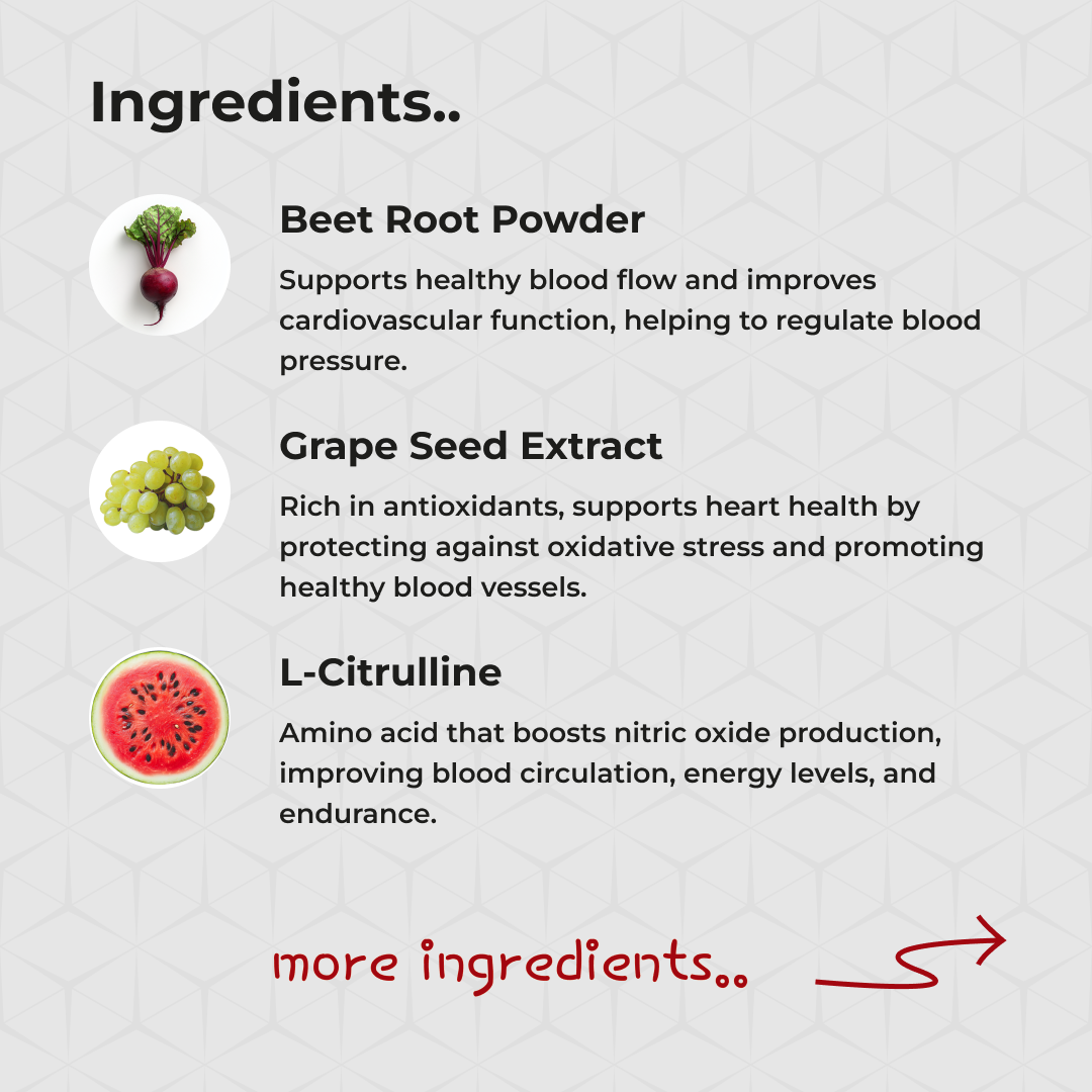 Cardiovascular Support Beet Root + by RevitMe by RevitMe - Supplements Store