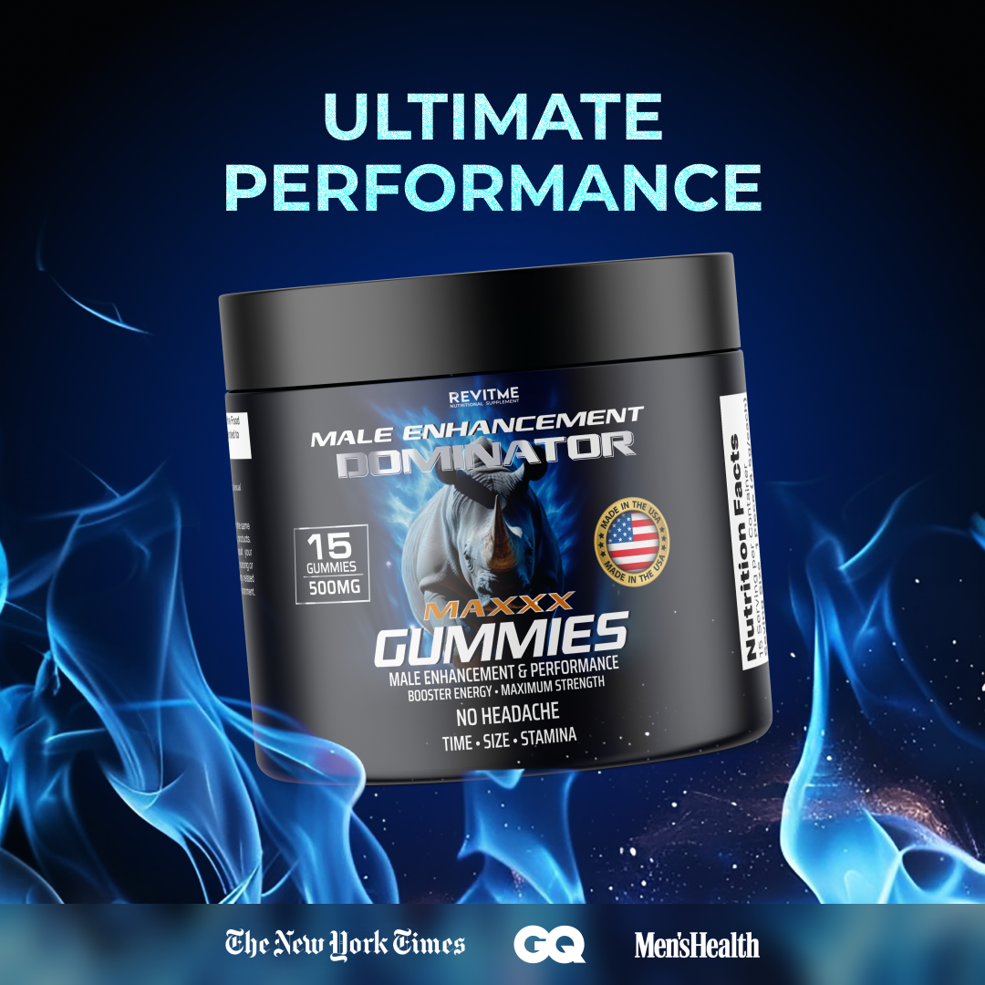 DOMINATOR Male Enhancement Gummies by RevitMe - Supplements Store