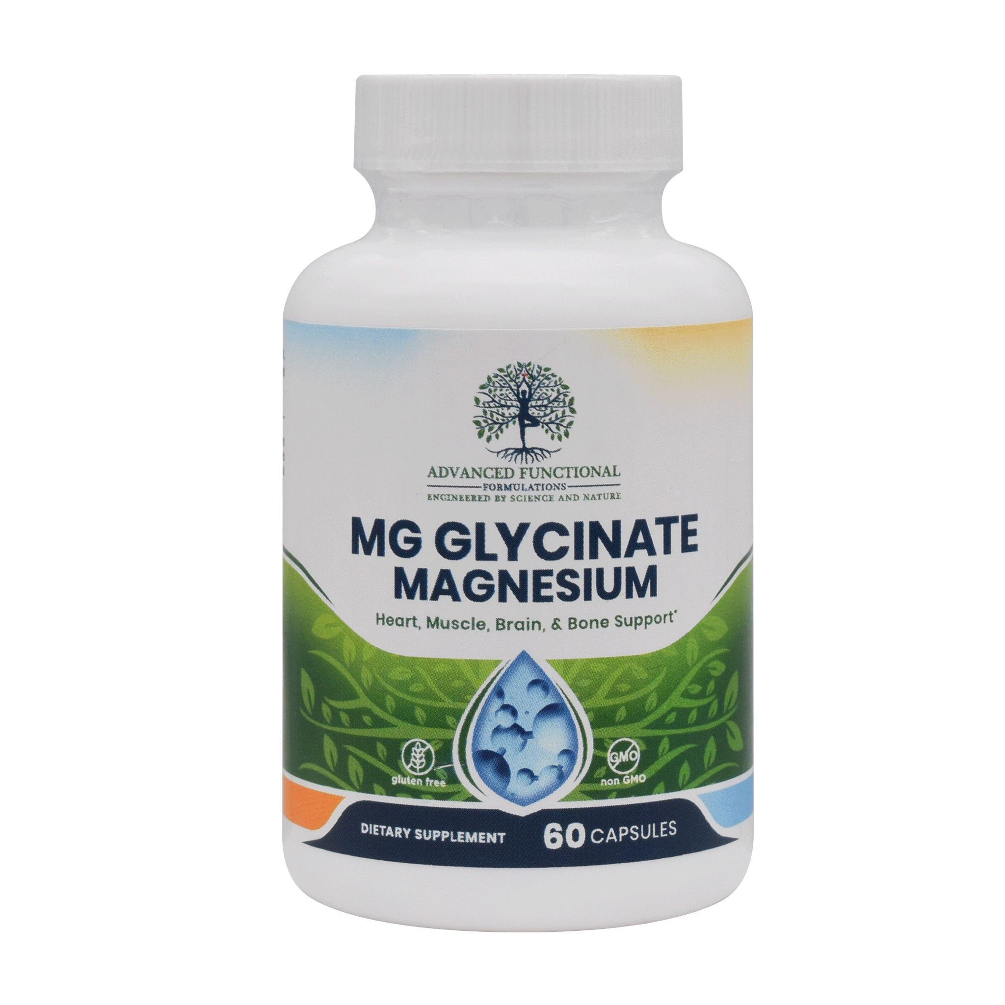 MG-Glycinate (most bioavailable magnesium) by Advanced Functional Medicine Supplements